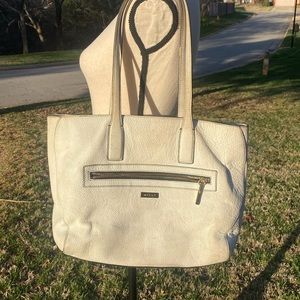 Milly  pebble leather shoulder bag